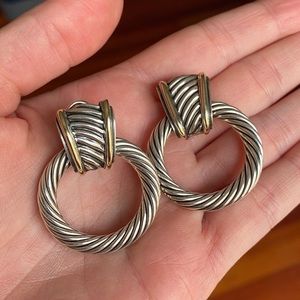 David Yurman Cable Doorknocker Earrings